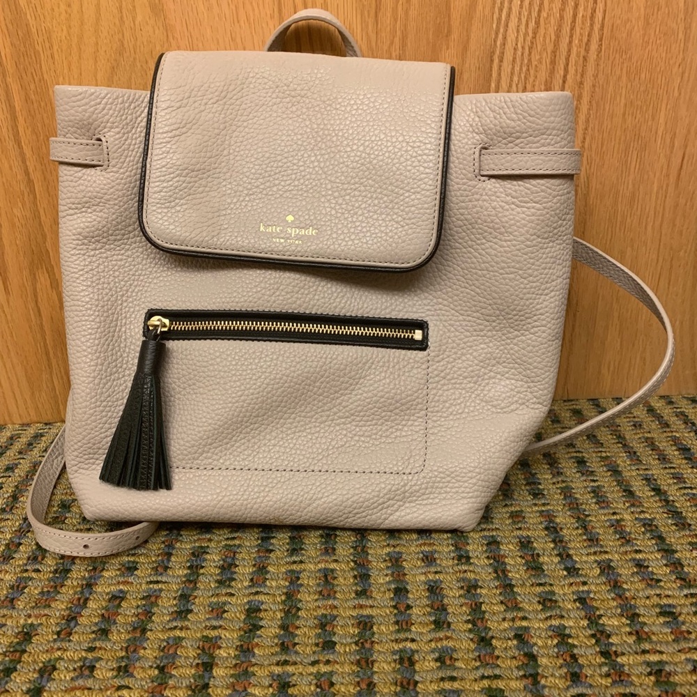 Kate Spade nude backpack